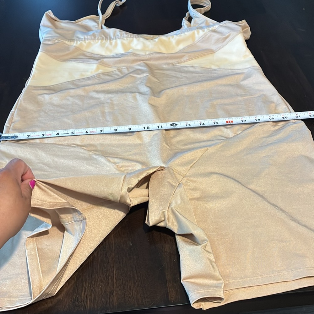 CACIQUEWomen's Tan Shapewear Bodysuit - Picture 11 of 12